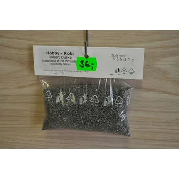 Modelová železnice Štěrk směs tmavá šedá H0 - Mobe 539011