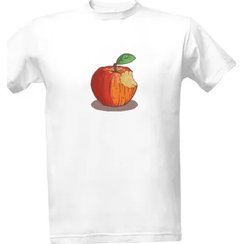 Pánské tričko Tričko s potiskem Nakousnuté jablko pánské