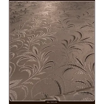 Dekorační látka Fenix hnědá - závěs metrážový, šířka 150 cm. (Prvotřídní kvalita !!! Hnedá s kovovým odstínem. )