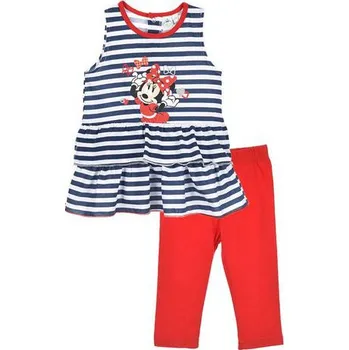 Dívčí šaty Disney Minnie Mouse dívčí set šaty+legíny Velikost: 81