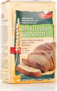 Chlebová směs Küchenmeister Směs na celozrnný špaldový chléb 1 kg