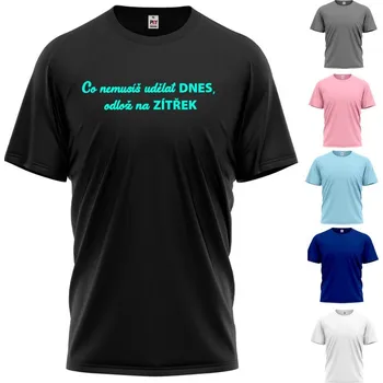 Tričko s vlastním nápisem, fotem nebo logem