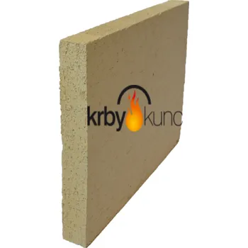 Krbová vložka PD Refractories CZ Šamotová deska tažená 400x300x40 mm