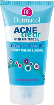 Pleťový peeling Dermacol Acneclear Jojoba Face Peeling 150 ml
