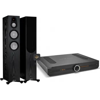 Elektronika Monitor Audio Silver 7G 300 + Roksan Attessa Streaming set - černý dub