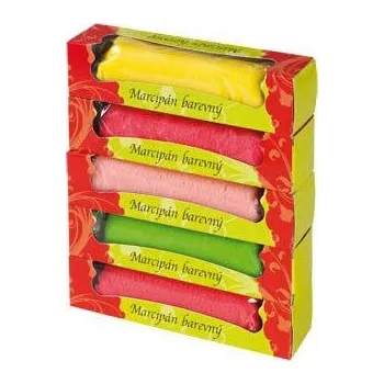 - Potahovací hmota 500 g MARCIPÁN MANDLOVÝ - 5 barev (5x 100 g)