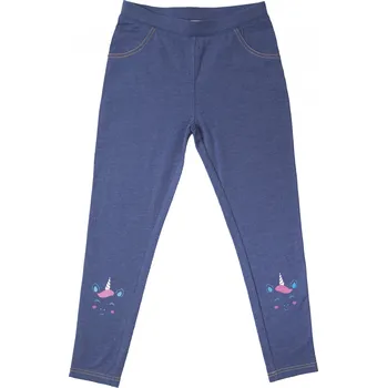 Dívčí legíny - Wolf H2153, modrá Barva: Modrá, Velikost: 98