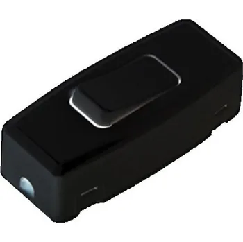 vypínač Aferna jednopólový šňůrový spínač bílý 4209