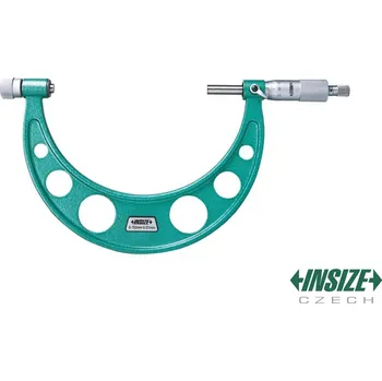 Mechanický mikrometr 50-150/0,01 mm s výměnnými dotekovými plochami, typ A INSIZE