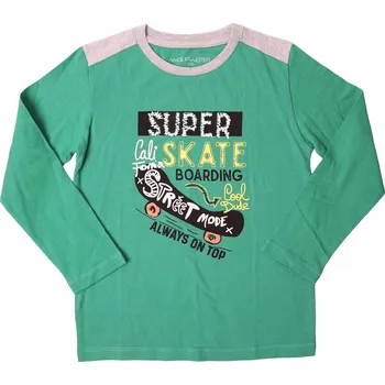 Chlapecké tričko Chlapecké tričko zelené Wolf S2132B Velikost: 128