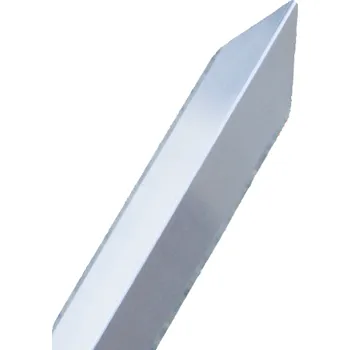 Stavební profil Ochranný roh zdiva z hliníkového plechu 1,25m - hliník