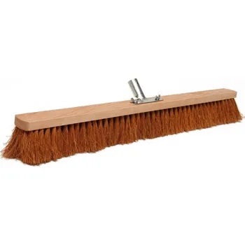 DEMA Koště s kovovým držákem násady 80 cm kokos