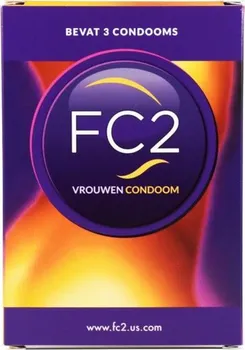 Kondom Eropartner Femidom FC2 Female Condom 3 ks