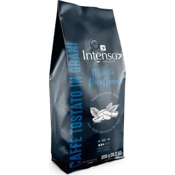 Káva Intenso Decaffeinato zrnková 1 kg