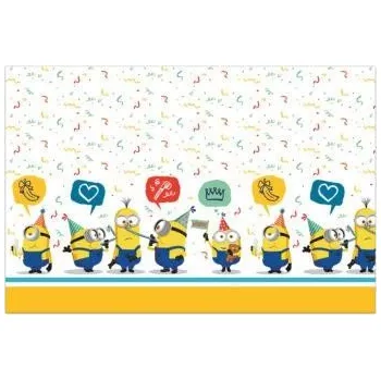 Hračka pro nejmenší Procos Ubrus plastový Mimoni: Padouch přichází 120x180 cm