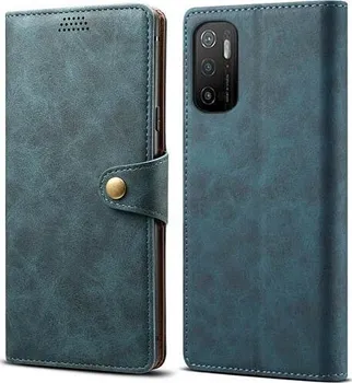 Pouzdro na mobilní telefon Lenuo Leather pro Xiaomi Poco M3 Pro 5G modré