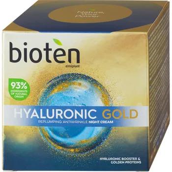 Bioten Hyaluronic Gold vyplňující noční…