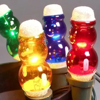 Vánoční dekorace EXIHAND ván.žárovka. Sněhulák 20V 0.1A ; barevná