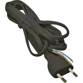 Prodlužovací kabel Emos Flexo šňůra PVC 2× 0,75mm2, 3m, černá S19273