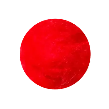 Natural SILK dubbing - červená