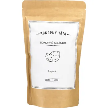 Konopný táta Konopné semínko loupané