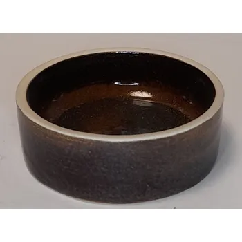 Krmítko pro ptáka Krmítko keramické průměr 12 cm hnědé