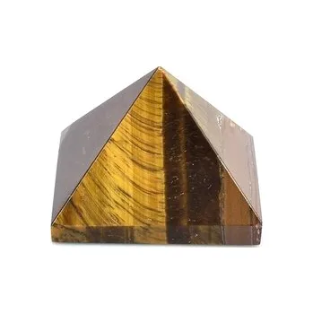 Tygří oko pyramida 45 x 44 mm