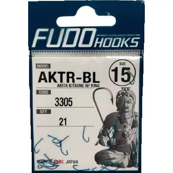 Rybářský háček Háček Fudo Akita Kitsune Ringed Velikost 12 20ks