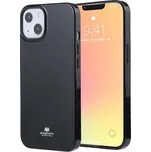 Goospery lesklý kryt z měkkého plastu pro iPhone 13 mini - černý