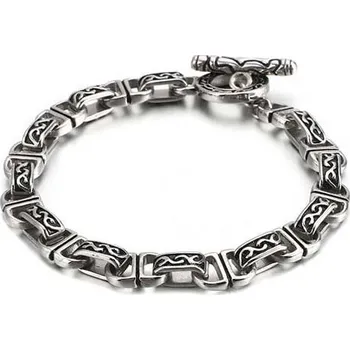 Náramek Steel Edge Náramek z chirurgické oceli WJHB468-1