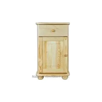 Ložnice Drewmax Dřevěná komoda, prádelník z masivního dřeva borovice KD159 Pacyg