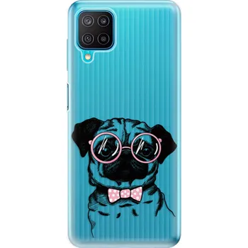 Pouzdro na mobilní telefon Odolné silikonové pouzdro iSaprio - The Pug - Samsung Galaxy M12