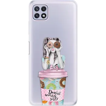 Pouzdro na mobilní telefon Odolné silikonové pouzdro iSaprio - Donut Worry - Samsung Galaxy A22 5G