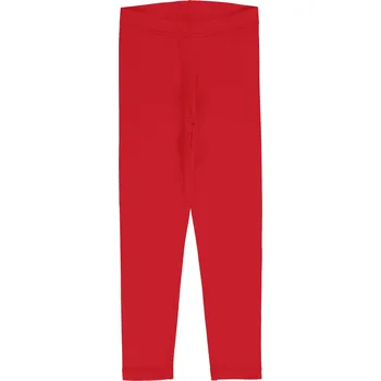 Dívčí legíny Dětské legíny Tmavě červená - RUBY Maxomorra Velikost: 74/80