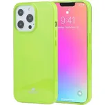 Goospery lesklý kryt z měkkého plastu pro iPhone 13 Pro - zelený