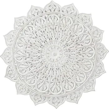 Dekorace na zeď "MANDALA" 76.5x2x76.5cm