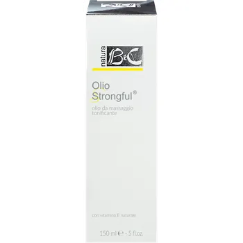 Masážní přípravek Strongful - Dermotonizující masážní olej BeC Natura 150 ml