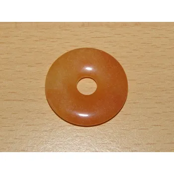 Drahý kámen Karneol - Donut - kdm66