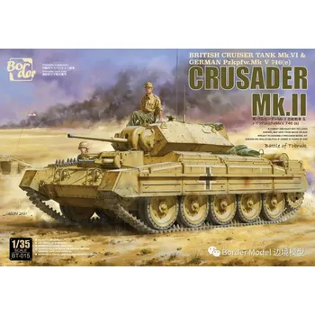 Plastikový model Border Model 1/35 Crusader Mk.II - German Pz. 746(e)