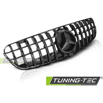 Kapota PŘEDNÍ MASKA MERCEDES GLC W253 2015-, GT-R STYL, LESKLE ČERNÁ (GRME45)