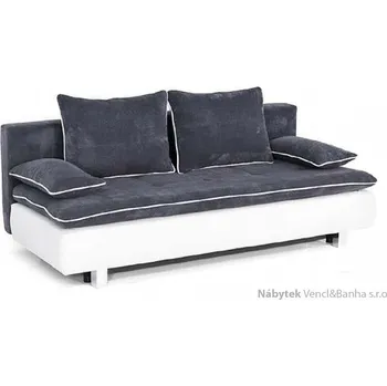 Pohovka moderní pohovka trojí šedák rozkládací Issa Bis gabi