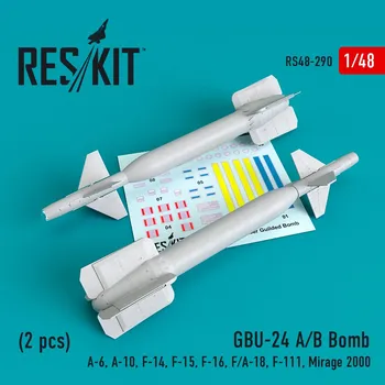 Plastikový model Reskit 1/48 GBU-24 (A-B) Bomb (2 pcs.)