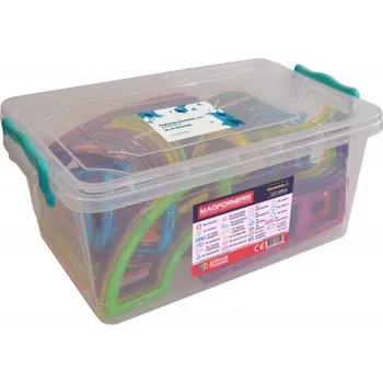 Stavebnice Magformers Magformers Geometrie 3: 2D a 3D geometrie 122 dílků