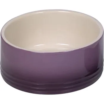 Miska pro psa Nobby keramická miska GRADIENT purpurová 18,0 x 7,0 cm / 1,10 l