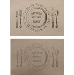 Prostírání "PROSTŘENO" 45x30cm/2b.