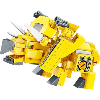 ostatní stavebnice Qman Horned Dinosaur with a Trenchant Edge 41201