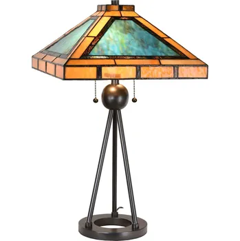 Lampička Stolní Tiffany lampa Ambra - 61*61*73 cm