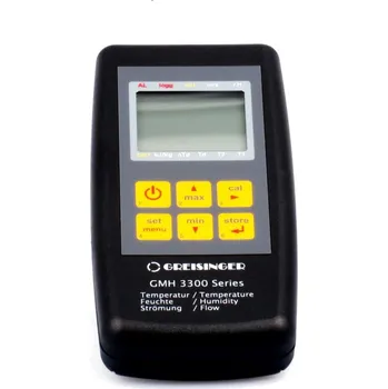 Domácí teploměr Greisinger GMH 3351 - teploměr, vlhkoměr a anemometr
