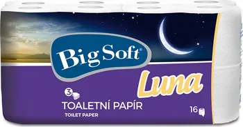 Toaletní papír Big Soft Luna 3vrstvý 16 ks