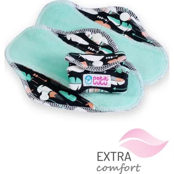 Menstruační vložka Petit Lulu s.r.o. Pírka a šípy - látková vložka SLIP (SLIM) - Látková vložka SLIP 3 ks